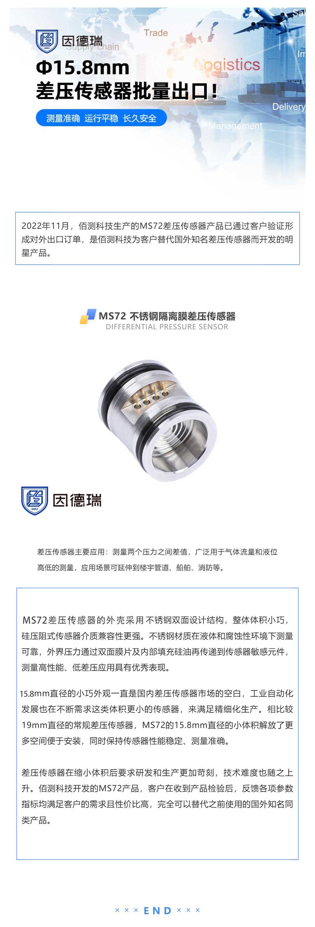 1670578921819572.jpg Φ15_8mm差壓傳感器產(chǎn)品已通過客戶驗證形成批量出口訂單_壹伴長圖1.jpg
